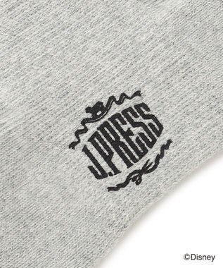 J.PRESS MEN 【DISNEY COLLECTION】ワンポイント ソックス / ミッキーマウス ライトグレー系