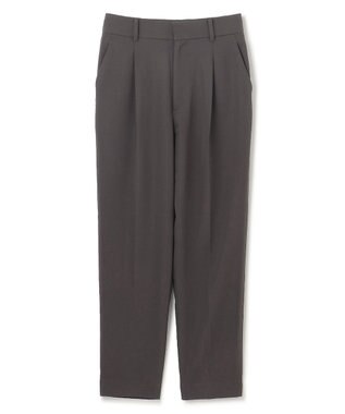 UNFILO サマーセットアップ テーパードパンツ チャコール