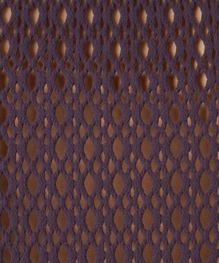 Chacott Chacott BALANCE【ノーソイングニット】メッシュニット半袖プルオーバー ブラックベリー