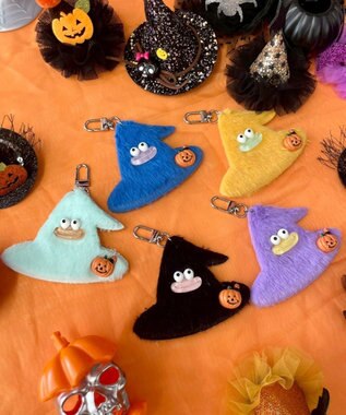 WEGO ミニトリックボウシモンスターぬいぐるみキーホルダー ブルー