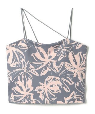 Chacott Chacott BALANCE Playful フラワーブラトップ ラベンダープリント