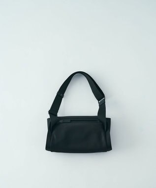 MIYABIYA LAQUOH【撥水加工】ミニマルナイロン ボディバッグ ブラック