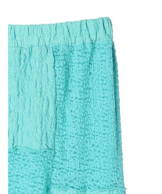 Green Parks パッチワーク風メロースカート Black