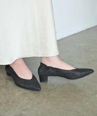 nouvelleRobe Oū 新色追加【本革・高反発】Heel Pointed-plain ポインテッドトゥ ヒールパンプス