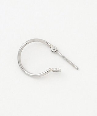 TOCCA 【WEB限定】PETAL HOOP PIERCED EARRINGS プラチナ ピアス プラチナ系
