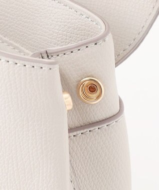 ANY SIS 【2WAY】ラインステッチチェーンショルダー バッグ ライトグレー