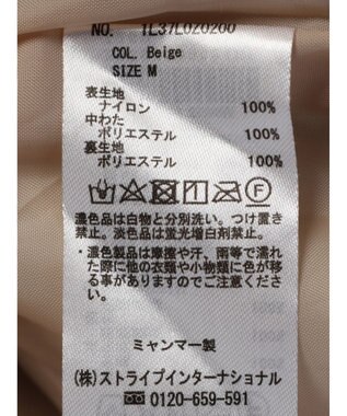 earth music&ecology ２ｗａｙ中綿モッズコート Beige