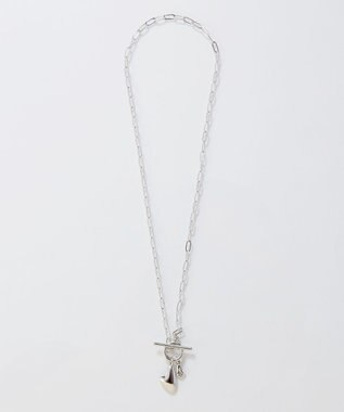 Phoebe ハートプレートチョーカーネックレス　シルバー/40cm シルバー