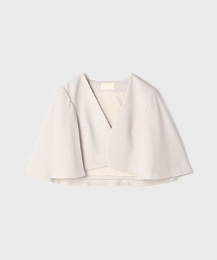 GRACE CONTINENTAL ケープボレロ ベージュ