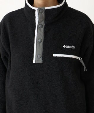 Columbia Columbia/ ウィメンズヘルベチアII クロップドハーフスナップフリース /コロンビア Black