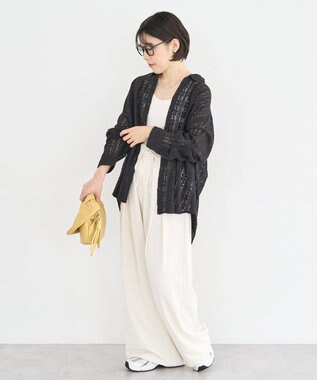 Green Parks 長袖レースシャツ Black