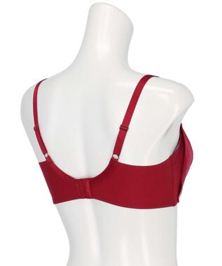 une nana cool さあわたし シンプル 脇高ブラジャー レッド