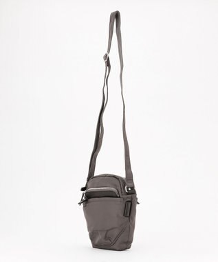 Y'SACCS ポリエステルツイル ポシェット ダークグレー