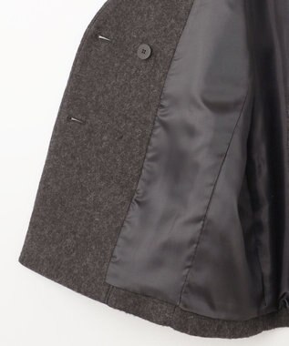 23区 【SLOW/一部店舗限定】スライバーウール アウター グレー系