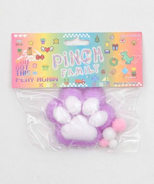 WEGO むにむに肉球スクイーズ パープル