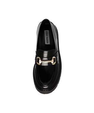 STEVE MADDEN OCCUPY 厚底ビットローファー ブラック