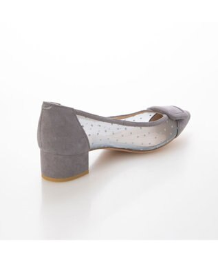 MODE ET JACOMO <MODE ET JACOMO>バックルチュールパンプス グレー