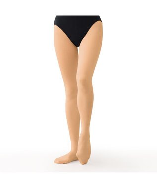 Chacott ジュニア　ベロネーゼタイツIII（フーター）かかと立体設計