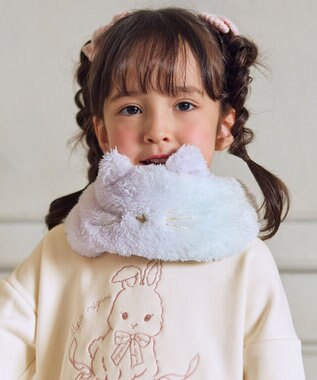 マッキントッシュ バッキンガムベア ワッペン付 マフラー