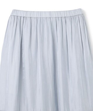 UNFILO シャイニースカート アイスブルー