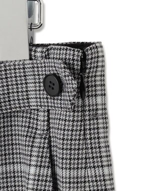 23区 【洗える】ガンクラブプレイドチェック パンツ グレーチェック