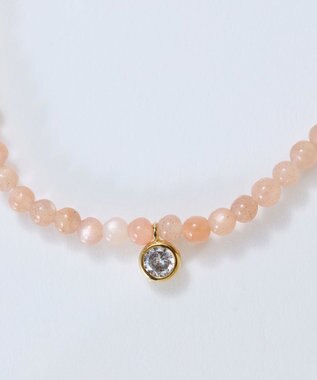 Phoebe ウィスパーストーンブレスレット　ピンク/天然石 ピンク