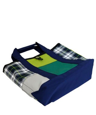 +RING 傘生地を使用した撥水トートバッグ M GRN SR411 緑