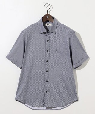 【ストレッチ・イージーケア】コンパクトジャージープリントシャツ