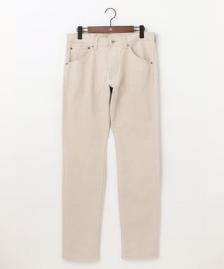 JOSEPH ABBOUD 【裏起毛/ストレッチ】5ポケットオーガニックカルゼ パンツ ベージュ系