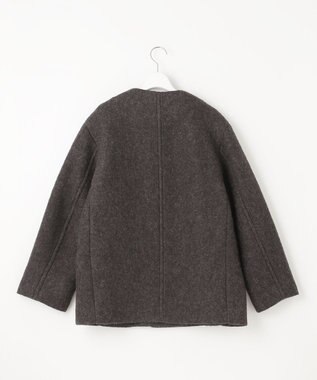 23区 【SLOW/一部店舗限定】スライバーウール アウター グレー系