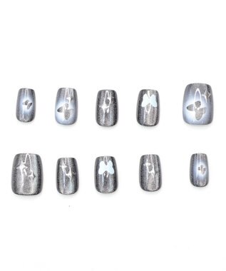 WEGO デザインショートネイルチップ 柄6