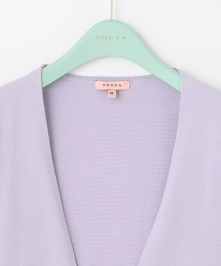 TOCCA 【洗える！】AIRY BOLERO ボレロ ライラック系