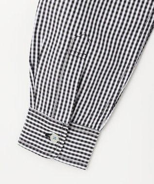 J.PRESS KIDS 【140-170cm】ギンガムチェック シャツ ブラック系3