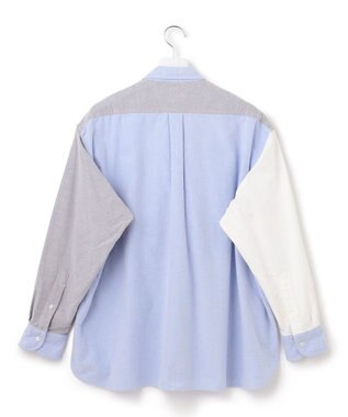 J.PRESS YORK STREET 【UNISEX】オックス起毛 シャツ/B.D. ネイビー系8