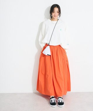 CRAFT STANDARD BOUTIQUE 【別注】BHPC/刺繍ワイドスリーブTEE Off White