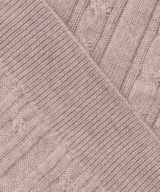 J.PRESS LADIES 【洗える】KNIT BASIC クルーネック カーディガン トップベージュ系