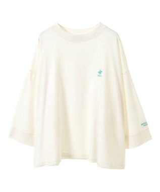 CRAFT STANDARD BOUTIQUE 【別注】BHPC/刺繍ワイドスリーブTEE Off White