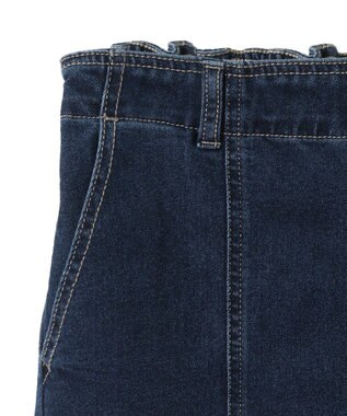 Green Parks ＧＵＭストレッチパネル切り替えデニムパンツ Black