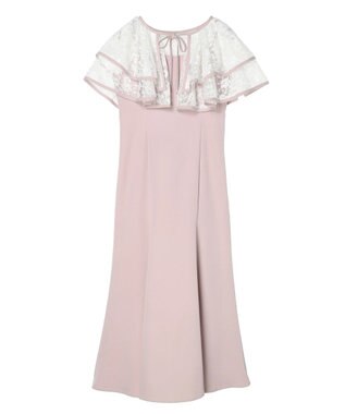 earth music&ecology ＳＥＴ２点レースボレロ＋キャミワンピース Pink