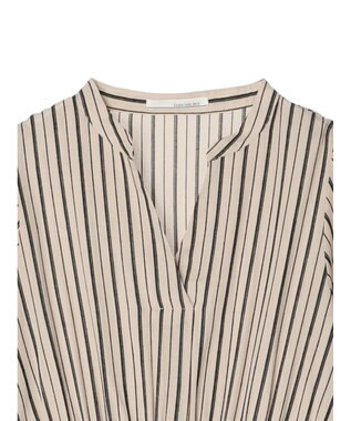 Green Parks ・ＥＬＥＮＣＡＲＥ　ＤＵＥ　ドビーストライプワンピ Beige