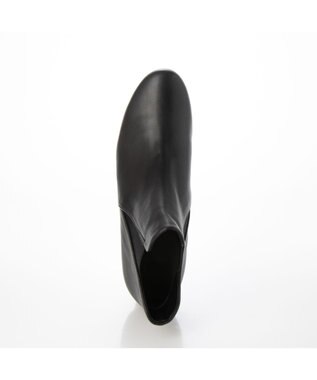MODE ET JACOMO <D'ICI>サイドゴアヒールブーツ ブラック