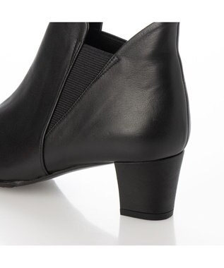 MODE ET JACOMO <D'ICI>サイドゴアヒールブーツ ブラック