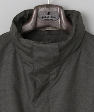 GOTAIRIKU 【帝人】SOLOTEXラミネートスタンドカラー コート グレー系