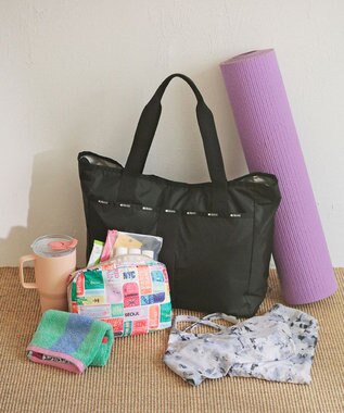 LeSportsac GYM TOTE BAG/ブラックC ブラックC