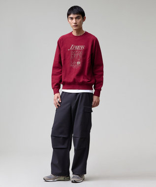 J.PRESS MEN 【J.PRESS ORIGINALS】【UNISEX】Polyester Aero Twill Easy Cargo Pants ネイビー系