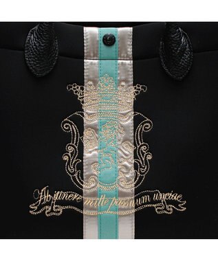 A.D.M.J. 【魔法の様に軽い】イタリアンファブリック/マジックライト/センターリボントートM ネグロ