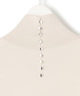 ICB L ウールブレンドスムース ハイネックワンピース トープ系［WEB限定］