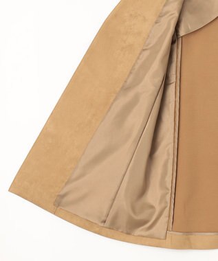 J.PRESS LADIES L ソフィーヌスエード ジレ キャメル系