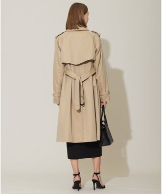 ICB L 【撥水加工】ＴＣシャンブレーツイル トレンチコート ベージュ系