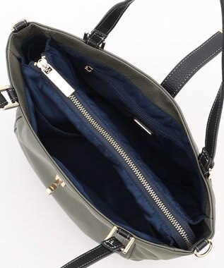 LA BAGAGERIE ポリエステルオックス2wayトート グレー